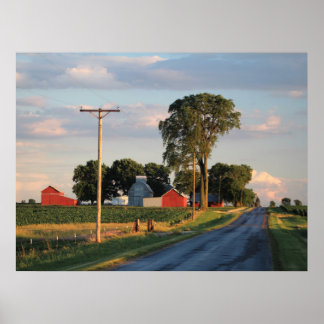 Poster Photo Americana Farm & Barns