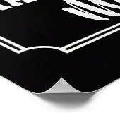 Poster Photo Anniversaire Western Rustique Far West Sauva (Coin)