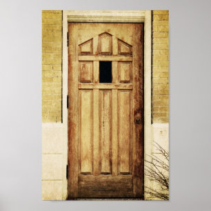 Poster Photo antique d'art de photographie d'architecture