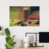 Poster Photo après Hopper 2013 (Bureau à domicile)