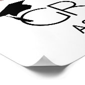 Poster Photo Arc d'Affiche de bienvenue moderne (Coin)