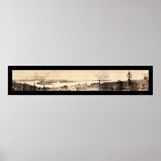 Poster Photo Astoria, OU South View 1912 (Devant)