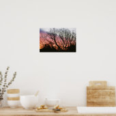 Poster photo au coucher du soleil (Cuisine)