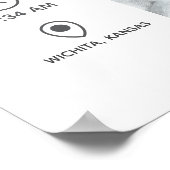 Poster Photo bébé et statistiques (Coin)