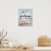 Poster Photo Bienvenue Mariage (Cuisine)