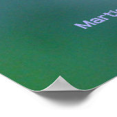 Poster Photo Blue Daisy Bud Imprimer/Poster - "Potentiel" (Coin)