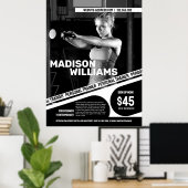 Poster Photo Bold Personal Trainer (Bureau à domicile)