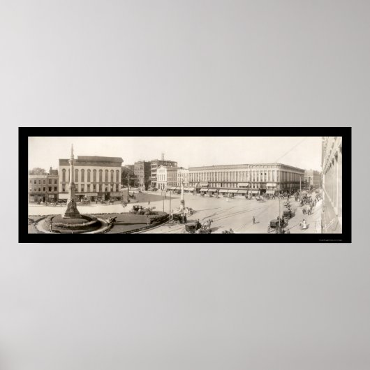 Poster Photo Carré de Watertown NY 1909 (Devant)