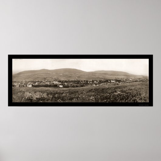 Poster Photo Catskill Mts Hunter NY 1898 (Devant)