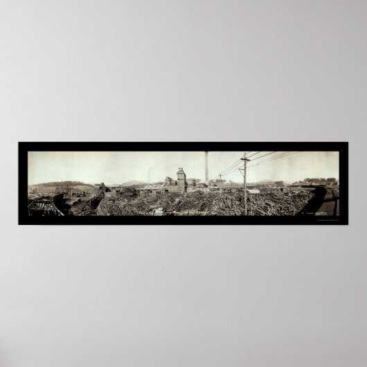 Poster Photo Champion Fibre Lumber 1910 (Devant)