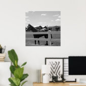 Poster Photo Cheval (Bureau à domicile)