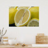 Poster Photo citron (Cuisine)