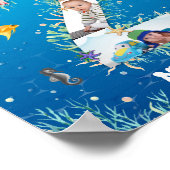 Poster Photo Collage Big 2nd Birthday Under the Sea (Coin)