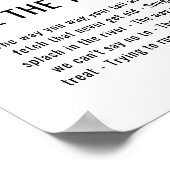 Poster Photo Collage Ce Que Nous Aimons À Propos De Vous  (Coin)