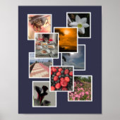 Poster Photo Collage Conception de l'image (Devant)