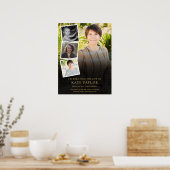 Poster Photo Collage Funeral Celebration Of Life SIgn (Cuisine)