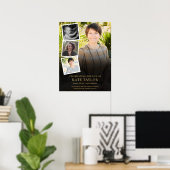 Poster Photo Collage Funeral Celebration Of Life SIgn (Bureau à domicile)