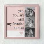 Poster Photo Collage Moderne & Romantique Jolie Citation<br><div class="desc">Photo Collage Moderne & Romantique Jolie Citation Cadeau</div>