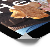 Poster Photo Collage Poster, Quatre Photos (Coin)