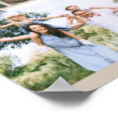 Poster Photo Collage Soyez Heureux Multiphoto (Coin)