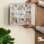 Poster Photo Collage | We Love You Grand-Père Cadeau<br><div class="desc">Photo Collage | We Love You Grand-Père Cadeau</div>