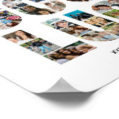 Poster Photo Collecte de bonne chance Farewell Retraité (Coin)