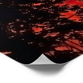 Poster Photo coucher de soleil avec la citation de Ralph  (Coin)