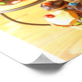 Poster Photo Cupcake (Coin)