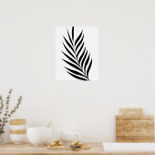 Poster Photo d'affiche feuille (Cuisine)