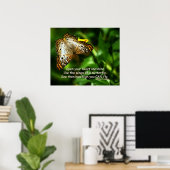 Poster Photo d'art papillon (Bureau à domicile)