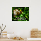 Poster Photo d'art papillon (Cuisine)