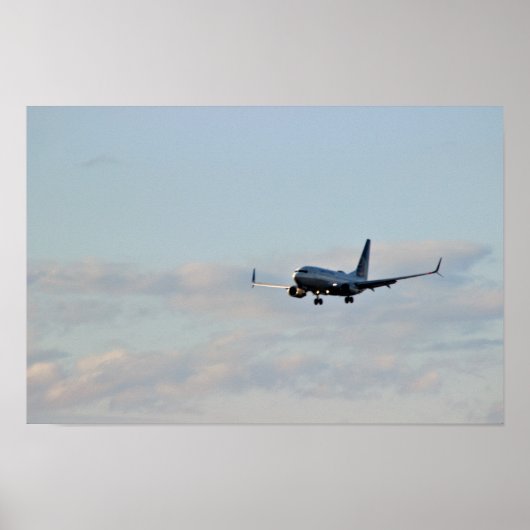 Poster Photo d'avion (Devant)