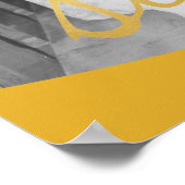 Poster Photo de 50e anniversaire de mariage - Nous sommes (Coin)