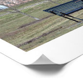 Poster Photo de Banc de Parc (Coin)