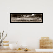 Poster Photo de base-ball 1920 des Indiens (Cuisine)