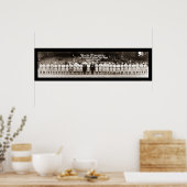 Poster Photo de base-ball 1921 des Indiens (Cuisine)