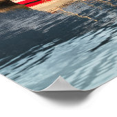 Poster Photo de bateaux de pêche norvégiens (Coin)