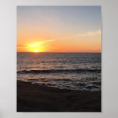 Poster photo de Beach Sunset Sea (Devant)