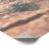 Poster photo de Beach Sunset Sea Shell Beach (Coin)