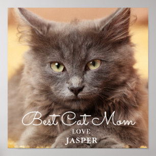 Poster Photo de Best Cat Mom