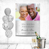 Poster photo de bienvenue pour les 25 ans de mariage