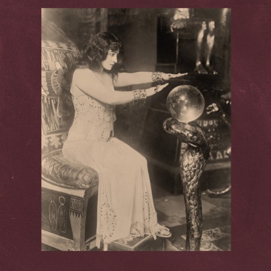 Poster Photo de caisson vintage Crystal Ball Fortune 1920