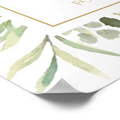 Poster Photo de célébration de vie de funérailles de feui (Coin)