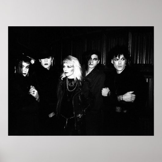 POSTER PHOTO DE CHRISTIAN DEATH 1984 (Devant)