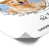 Poster Photo de cocktail signature Bar pour chiens Mariag (Coin)