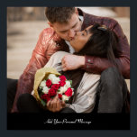 Poster Photo de Customize Your Own<br><div class="desc">Customisez votre photographie. Vous pouvez faire ce produit personnalisé pour des occasions spéciales comme mariages,  anniversaires,  Noël,  Fêtes,  Mémoriaux,  Graduation,  Anniversaires et plus encore. Il peut également être offert en cadeau à votre meilleur ami,  ami proche,  famille et famille.</div>