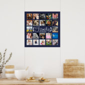 Poster Photo de famille moderne 22 Laurels de collection  (Cuisine)