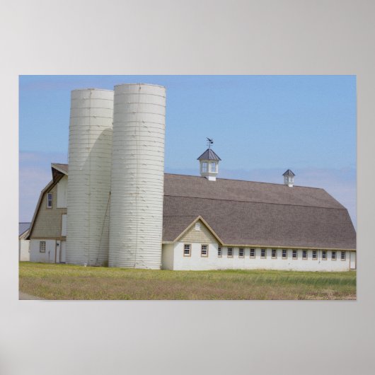 Poster Photo de ferme (Devant)