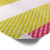 Poster Photo de fermeture des fruits de pastèque en tranc (Coin)