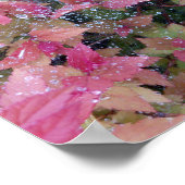 Poster Photo de fleurs (Coin)